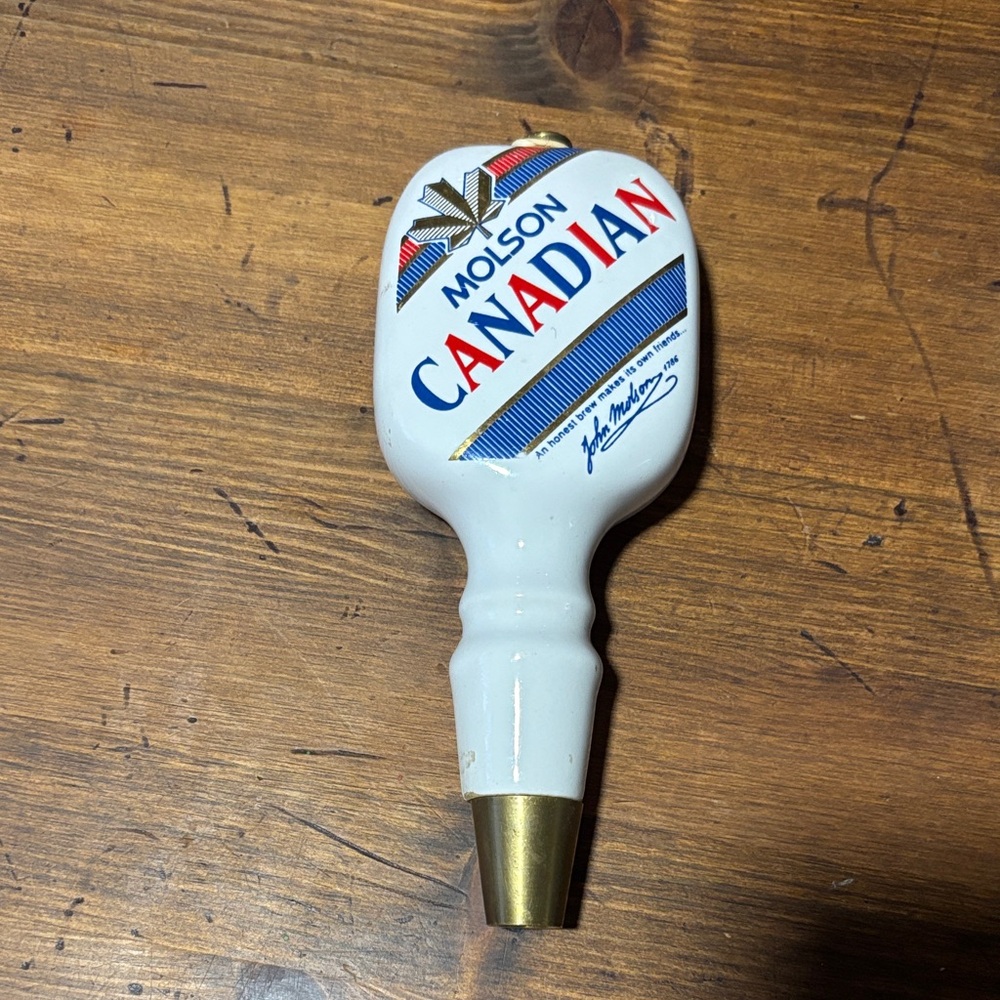 Molson Canadian Draft Tap Handle